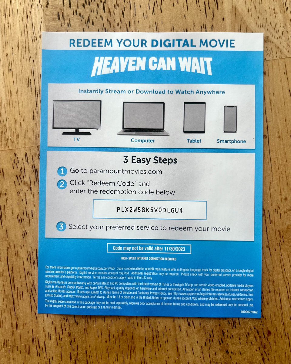 Chris White (@chriswhitehq) on Twitter photo One of my all-time faves! I recently bought HEAVEN CAN WAIT (1978) on Blu-Ray. Now YOU can download a copy for free on me! But only if you love 70s California screwballs with an NFL (L.A. Rams!) subplot. And Charles Grodin. (Looking at you, <a href="/dan_vanvoorhis/">Dan van Voorhis</a>.) One of my all-time faves! I recently bought HEAVEN CAN WAIT (1978) on Blu-Ray. Now YOU can download a copy for free on me! But only if you love 70s California screwballs with an NFL (L.A. Rams!) subplot. And Charles Grodin. (Looking at you, <a href="/dan_vanvoorhis/">Dan van Voorhis</a>.)
