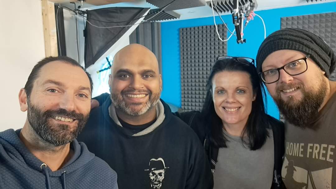 New Line-Up Announced!!
We've had a great time at Silver Lining Studios  today with OwenAlec and Arun Kamath for our first mini rehearsal.  Along with David Anderson (bassist), please meet the lineup for the Nene Valley Rock Festival next year.  Can't wait!