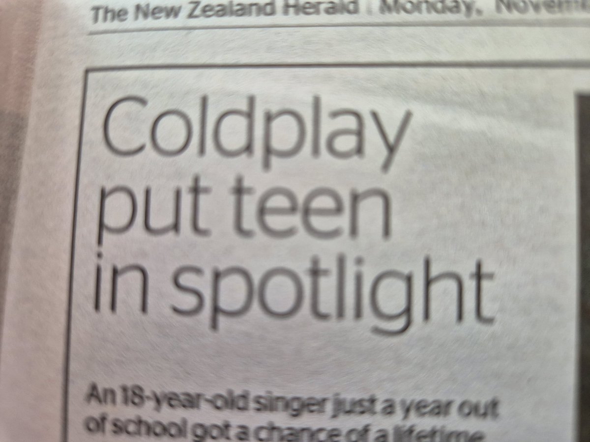 NZAllison's tweet photo. This headline reminds me of the endless arguments about whether bands and sports teams carry the singular or plural.
I want to say "puts" .
#PedantAlert https://t.co/x3WxS0K5BH