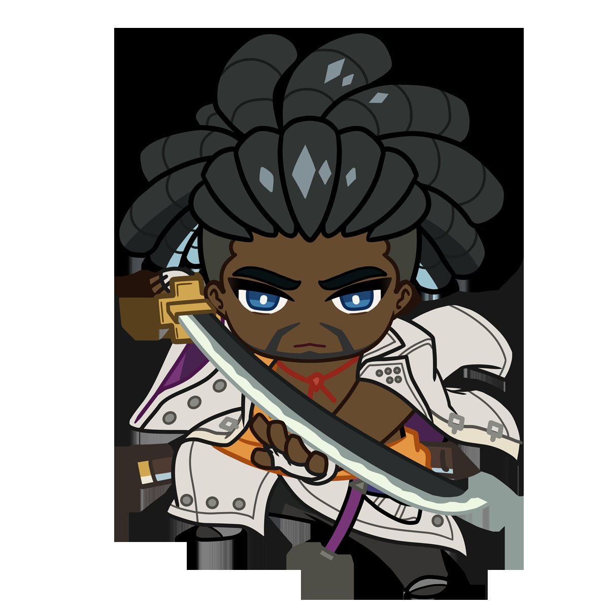 DevotedSamurai's tweet image. / the chibi                      the character