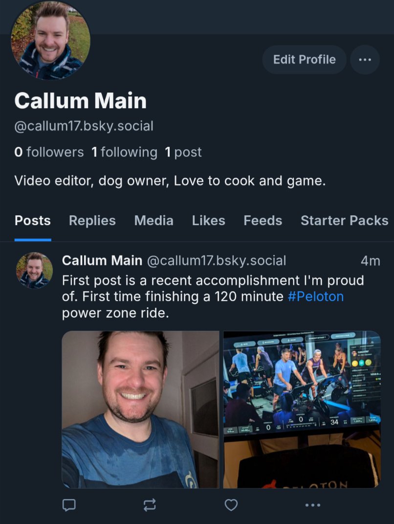 First post over on the other place, callum17 etc