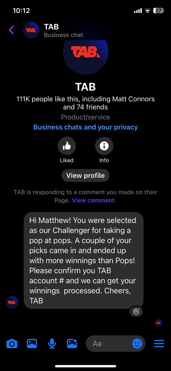 Matthew Robbins tweet media