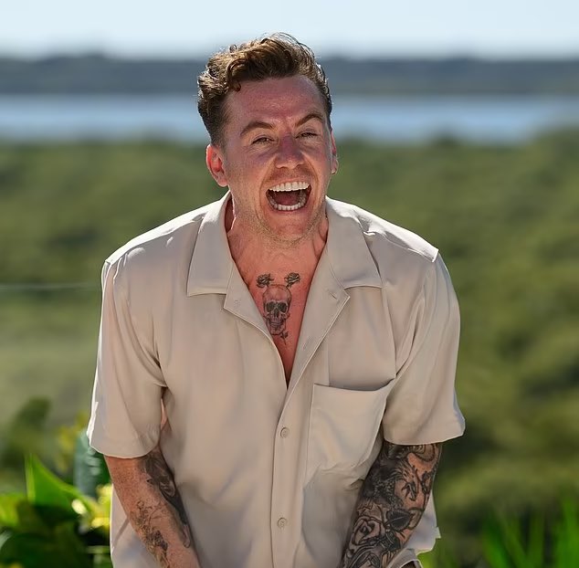 I genuinely can’t believe our luck, we get to see Danny Jones on the telly every single night #imaceleb