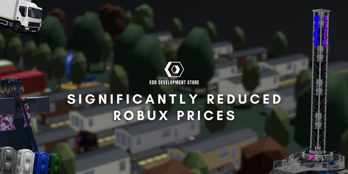 StoreEdd's tweet image. 🚨 REDUCED PRICES:

You told us, we listened: all of our robux &amp;amp; GBP prices has significantly dropped. Check them out on our stores linked below. 

Robux (robux prices on website is not updated): roblox.com/games/66628308…

Website: shop.eddstore.net