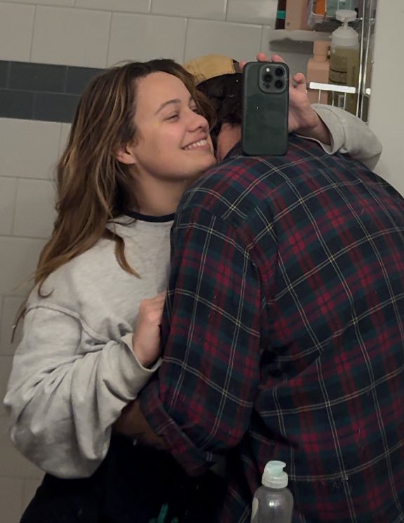 melonkney's tweet image. using my bf as a prop to show off the face card