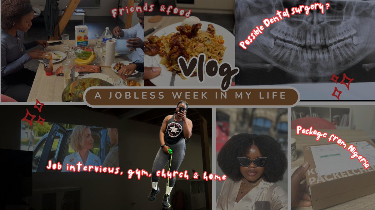 OladoyinNancy24's tweet photo. One week in the life| Unemployed| Job hunting| Living in France in my 20... https://t.co/ngjN7AkUM4 via @YouTube 
A week in the life :-) Enjoyyy !

#aweekinthelife #livinginfrance #vlog2024 #vlog https://t.co/WJAHHZsaRR