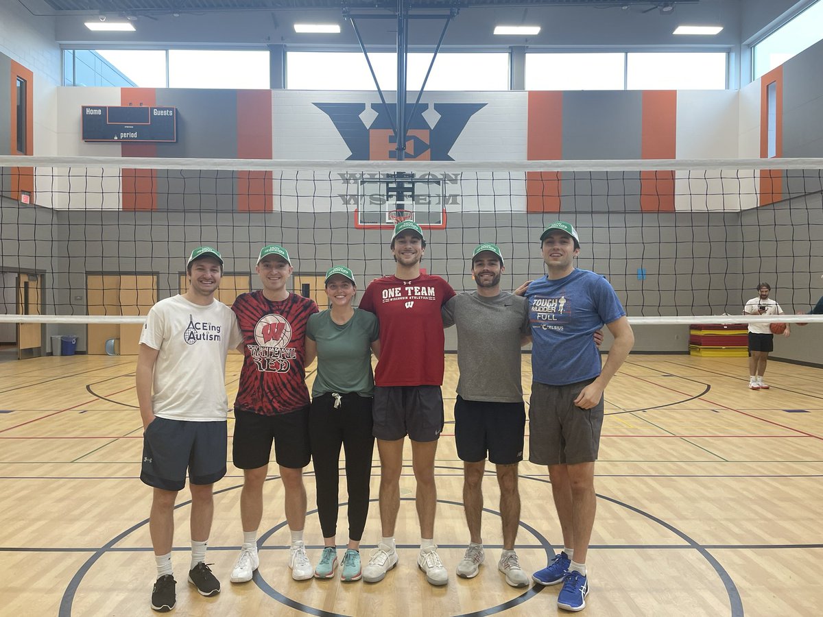 Going out on top as MCW intramural volleyball champs with <a href="/Nate_Verhagen/">Nathaniel Verhagen, MD</a> <a href="/vienneseitz/">Vienne Seitz</a> 🏐