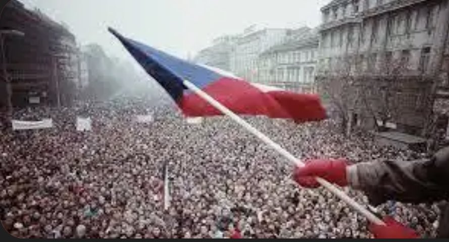 Remembering the Velvet Revolution today! 🌍 A powerful reminder of how unity can transform the world. Let's honor the courage and hope that fuel our dreams for a brighter future! 
#VelvetRevolution #ChangeForGood