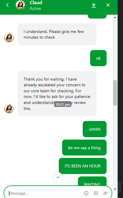 sheluvtheflex's tweet photo. So @bcgame    decided i can't withdraw after i waited 2 months to get my account unlocked, verified basic kyc and verified advanced kyc, everything is verified and they still fucking ask me for the same thing i already SENT. It's fucking lame how support treats their players https://t.co/Eysf20ncOa
