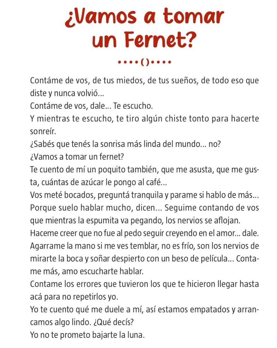 Sólo porque se que son MUY MANIJAS, les dejo un adelanto del 7mo librito
Lo quieren leer entero antes que nadie? 👀
Ya está la preventa EXCLUSIVA y además salen firmados 🙌🏻
Entra a 🔥elpelalibros.com.ar y pedí el tuyo antes que se agote el stock 💪🏻

#BastaDeAmoresDeMierdaVII