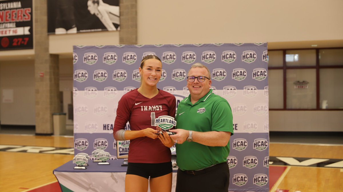 HCAC Honors: Grace Ward named 2024 HCAC Tournament MVP and to All-Tournament team. Isabella Myers and Cate Scheper also named to All-Conference team. #FlyPios #TheHeartofD3 <a href="/TransylvaniaWVB/">Transylvania WVB</a>