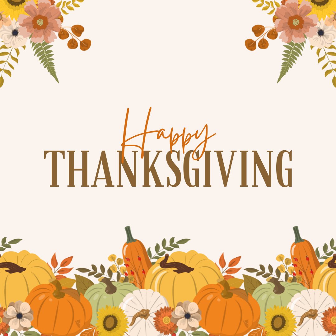 Happy Thanksgiving to you and yours!