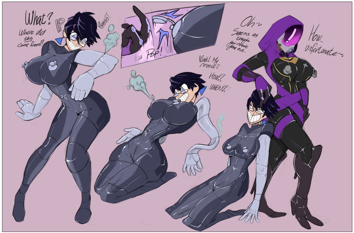 ShufflerShape's tweet photo. Paid work of Bayonetta meeting a "random" deflation... https://t.co/81lPjIJ9vm