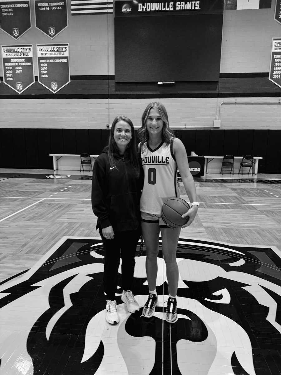 Aislyn Korella (@aislyn_korella) on Twitter photo After a great conversation and visit with Coach Broderick, i am blessed to receive an offer from D’Youville University!
Thank you for the opportunity and for having me!
GO SAINTS🐾🤍
<a href="/DY_WBB/">D'Youville University Women’s Basketball</a> After a great conversation and visit with Coach Broderick, i am blessed to receive an offer from D’Youville University!
Thank you for the opportunity and for having me!
GO SAINTS🐾🤍
<a href="/DY_WBB/">D'Youville University Women’s Basketball</a>