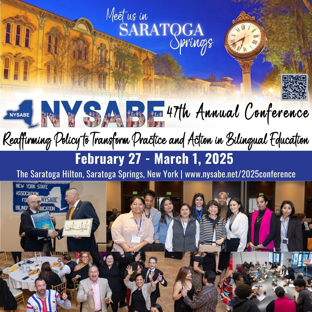 <a href="/NYSABE/">NYSABE</a> 

Nysabe 47th Annual Conference 
February 27 - March 1, 2025
Saratoga Hilton, Saratoga Springs, NY
nysabe.net/2025conference
#NYSABE2025