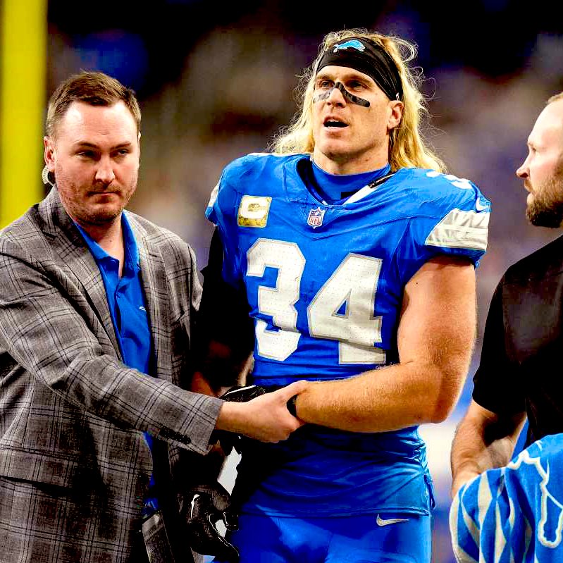 MySportsUpdate's tweet photo. #Lions starting LB Alex Anzalone broke his forearm today vs. Jacksonville and will be out 6-8 weeks. https://t.co/DORDSD1jx5