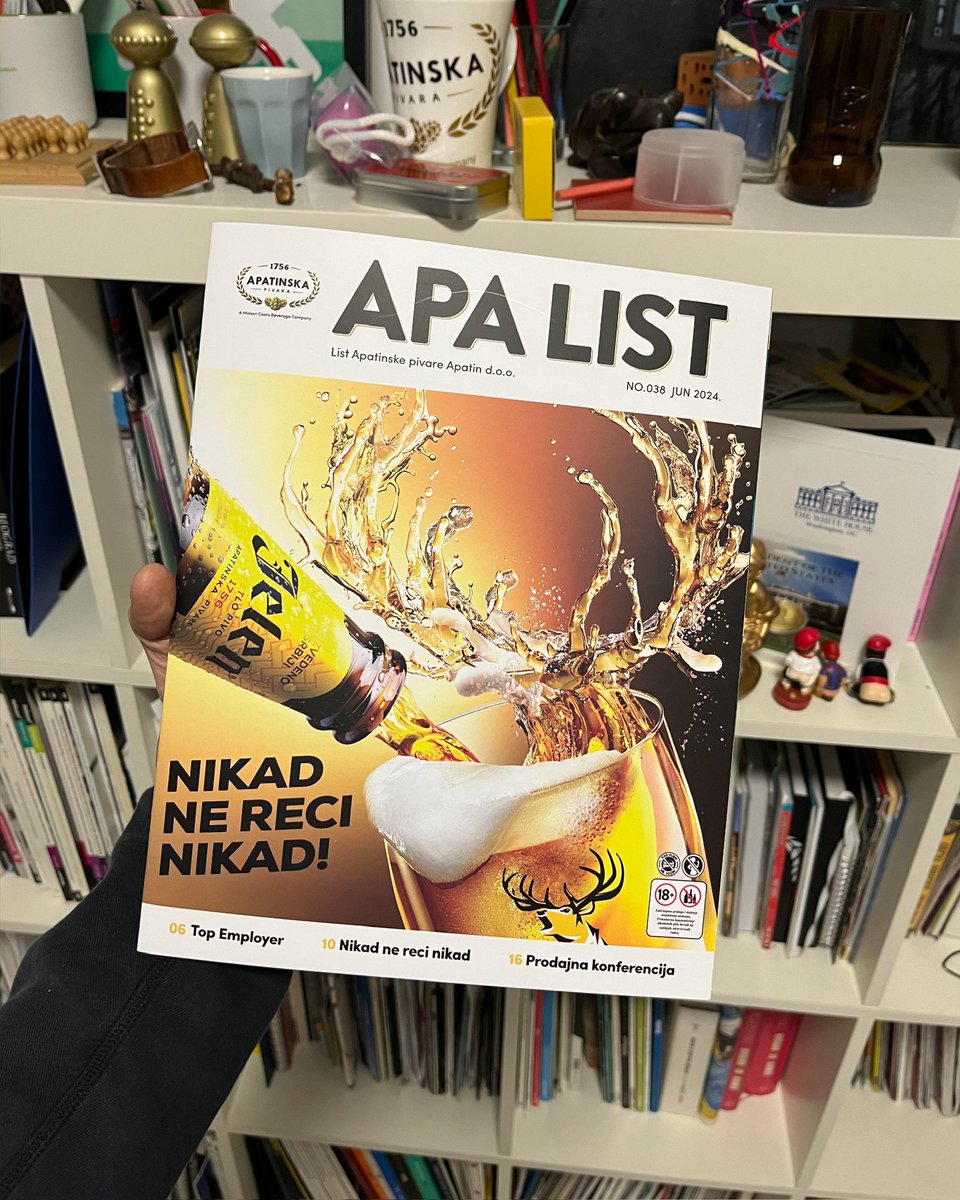 deworkstudio's tweet image. Apalist was our first project that kick-started a long term relationship with one of the biggest Serbian breweries.

See more👇

dework.rs

#apatinskabrewary #molsoncoors #graphicdesign #magazinedesign #kickstarted #relationship #breweries #redesigned