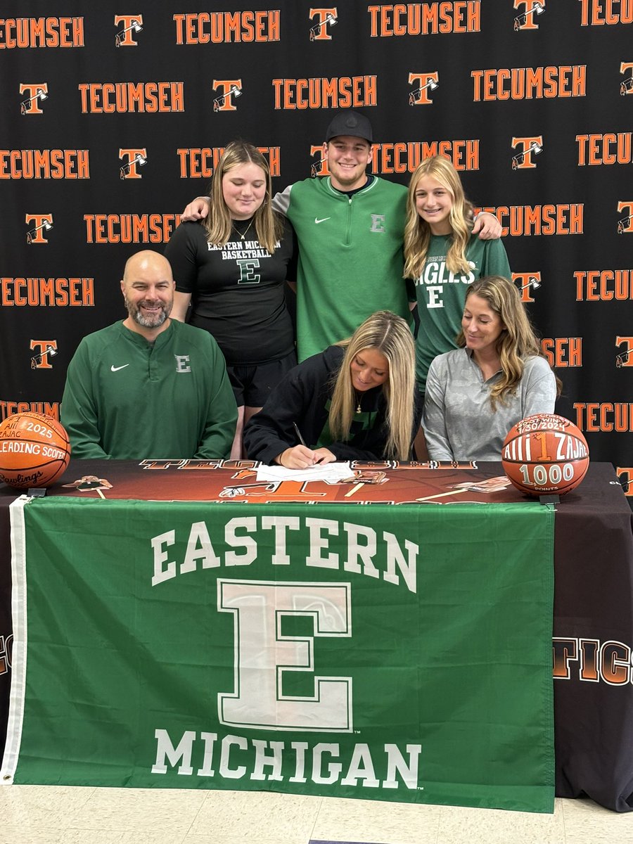Tecumseh Girls Bball (@tecumsehgbball) on Twitter photo Congratulations to <a href="/Azajac04/">Alli Zajac</a> for signing with <a href="/EMUWBB/">EMU Women's Basketball</a> . She’s been a huge part of our success the past 3 seasons and hoping to make the last one the best one! Congratulations to <a href="/Azajac04/">Alli Zajac</a> for signing with <a href="/EMUWBB/">EMU Women's Basketball</a> . She’s been a huge part of our success the past 3 seasons and hoping to make the last one the best one!