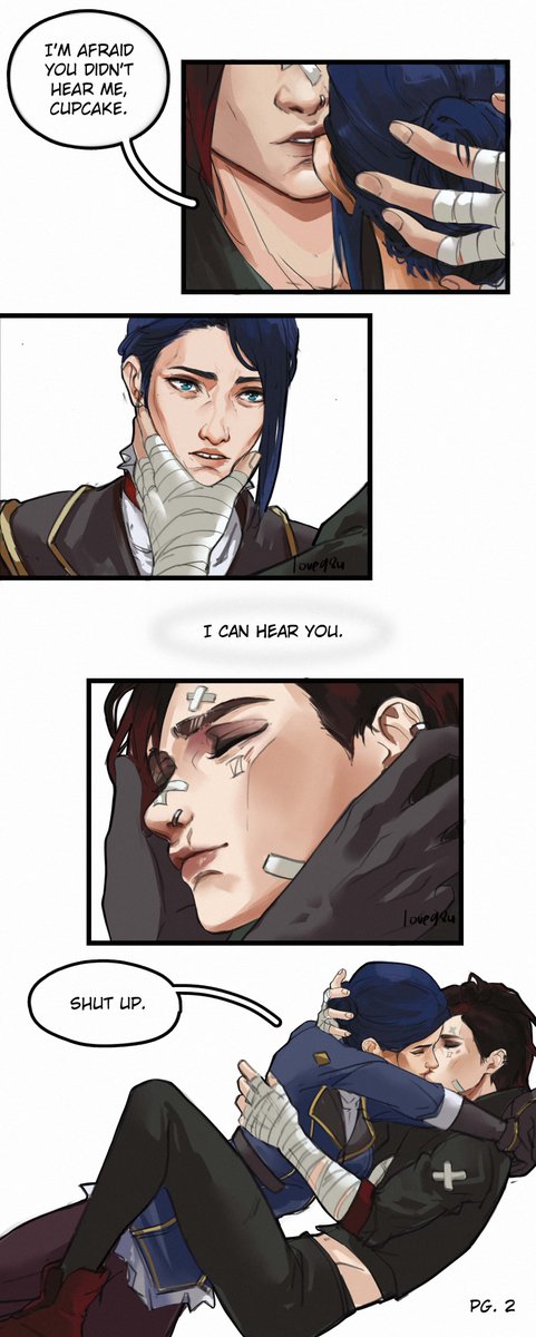 v short #caitvi reunion comic ...enjoy?