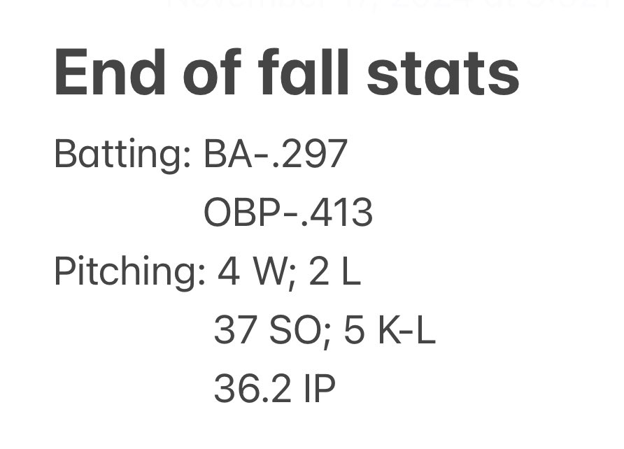 Finished up a great fall season with a great team! Definitely some things to improve on this winter. Blessed to have this opportunity in my life! #stronggetstronger 💚🖤
<a href="/kunkle18/">Sue Kunkle</a> <a href="/MacKenziDorsam/">MacKenzi Dorsam</a> <a href="/Coachmun/">Mat Mundell</a> <a href="/C_Delahaba5/">Caitlyn de la Haba</a>

*video coming soon*