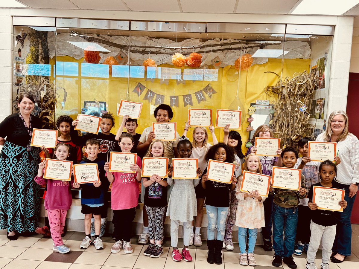 🌟 Celebrating Responsibility! 🌟

A huge congratulations to our incredible students who were nominated for demonstrating Responsibility, the Character Trait of October!