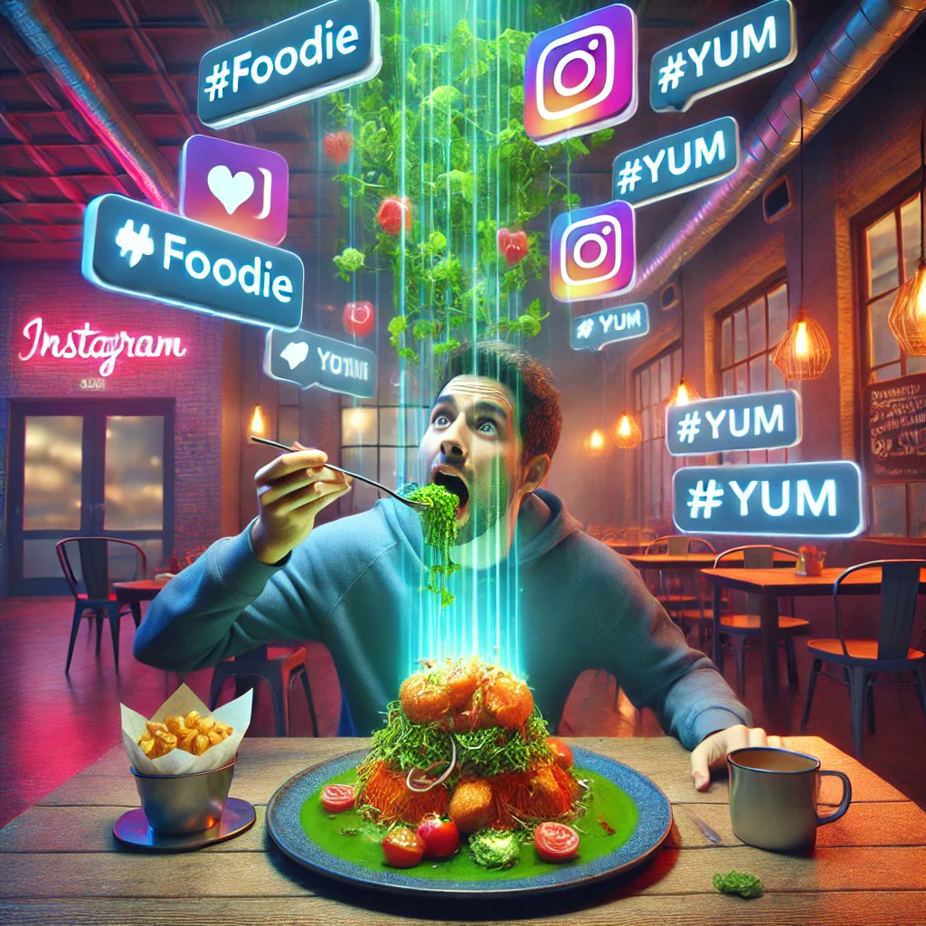 Southpowok's tweet image. When the food looks better on Instagram than in real life... 📸🍝😂 But hey, it’s all about the aesthetic, right? #DoItForTheGram #FoodFailsGoneViral #InstaReality #FoodieStruggles #PicturePerfect #InfluencerLife