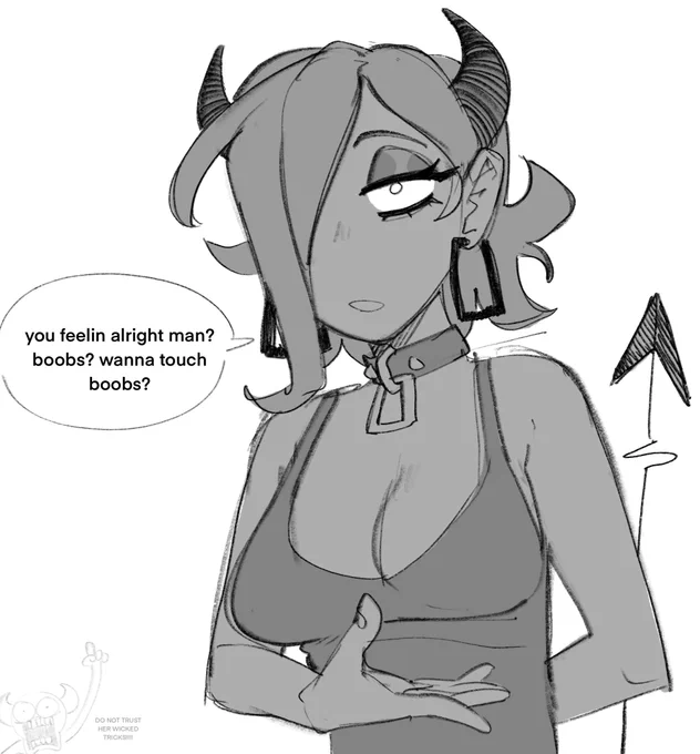 touch boob? Or not touch boob? 