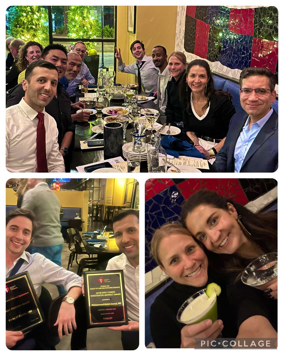 Stacy L Farr, PhD, MPH (@stacyfarr) on Twitter photo The best teams eat tapas together and celebrate #AHA24
🫶🏻🫀
<a href="/MidAmericaHeart/">Saint Luke's Mid America Heart Institute</a> <a href="/saintlukeskc/">Saint Luke's</a> <a href="/HealthcareUMKC/">Healthcare Institute for Innovations in Quality</a> @arnoldgehrke <a href="/MAbdeljawadmd/">Mohd Jawad</a> <a href="/Dr_BowTie65/">Dr Fred</a> <a href="/DrIribarne/">Alexander Iribarne, MD</a> <a href="/AndrewJSauer/">Andrew J Sauer MD</a> <a href="/Nobu0129/">Nobuhiro Ikemura</a> <a href="/EvOkeefe/">Len</a> <a href="/AHAMeetings/">AHAMeetings</a> <a href="/AHAScience/">AHA Science</a> The best teams eat tapas together and celebrate #AHA24
🫶🏻🫀
<a href="/MidAmericaHeart/">Saint Luke's Mid America Heart Institute</a> <a href="/saintlukeskc/">Saint Luke's</a> <a href="/HealthcareUMKC/">Healthcare Institute for Innovations in Quality</a> @arnoldgehrke <a href="/MAbdeljawadmd/">Mohd Jawad</a> <a href="/Dr_BowTie65/">Dr Fred</a> <a href="/DrIribarne/">Alexander Iribarne, MD</a> <a href="/AndrewJSauer/">Andrew J Sauer MD</a> <a href="/Nobu0129/">Nobuhiro Ikemura</a> <a href="/EvOkeefe/">Len</a> <a href="/AHAMeetings/">AHAMeetings</a> <a href="/AHAScience/">AHA Science</a>
