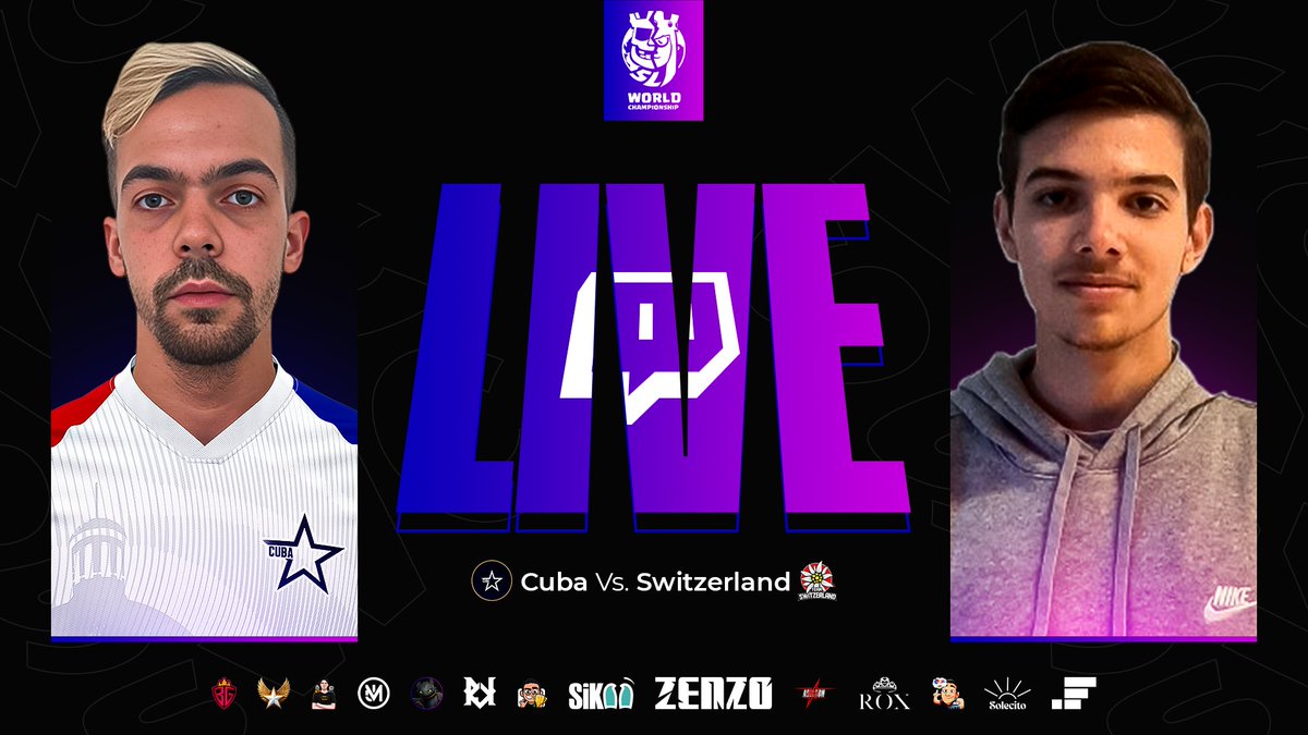 🟣 𝐋𝐈𝐕𝐄 - 𝐌𝐀𝐓𝐂𝐇 𝟓 🎥
🎯 𝐑𝐎𝐔𝐍𝐃 𝟏𝟎 - 𝐃𝐀𝐘 𝟏

WE CLOSE OUT GROUP A WITH THIS DUEL BETWEEN CUBA AND SWITZERLAND 🍿! A BATTLE FROM THE LOWER HALF OF THE LEADERBOARD, BUT ONE THAT PROMISES TO DELIVER A GREAT SHOW! 🗣️

🇨🇺 <a href="/TeamCubaCR/">Cuba CR Official Team</a> 🆚 <a href="/CR_Switzerland/">Team Switzerland</a> 🇨🇭
⏰: 22:00