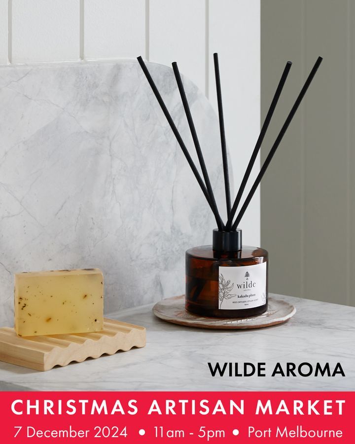 🌟\\// 2024 Christmas Artisan Market \\//🌟 11 AM - 5 PM, December 7th

 ❤ Meet our Vendors: 
🎄Akemi Kikuchi <a href="/shibori/">Teri Chan</a>.melbourne 
🎄Wilde Aroma @wildearoma 

Join us for a day of festive fun, shopping, and community spirit!🎉 

#3207PORT <a href="/cityportphillip/">City of Port Phillip</a> #portmelbourne #pmba