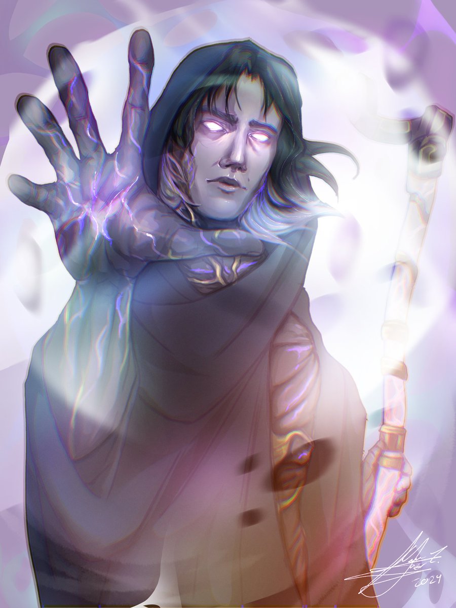 MJ_Toscano's tweet photo. I just realized that I am still an artist, and Arcane has the honor of bringing me back from hiatus. Viktor the Herald... (screw you Jayce btw)
.
#digitalart #Arcane #ArcaneSeason2 #Viktor https://t.co/MsL4iYggqp