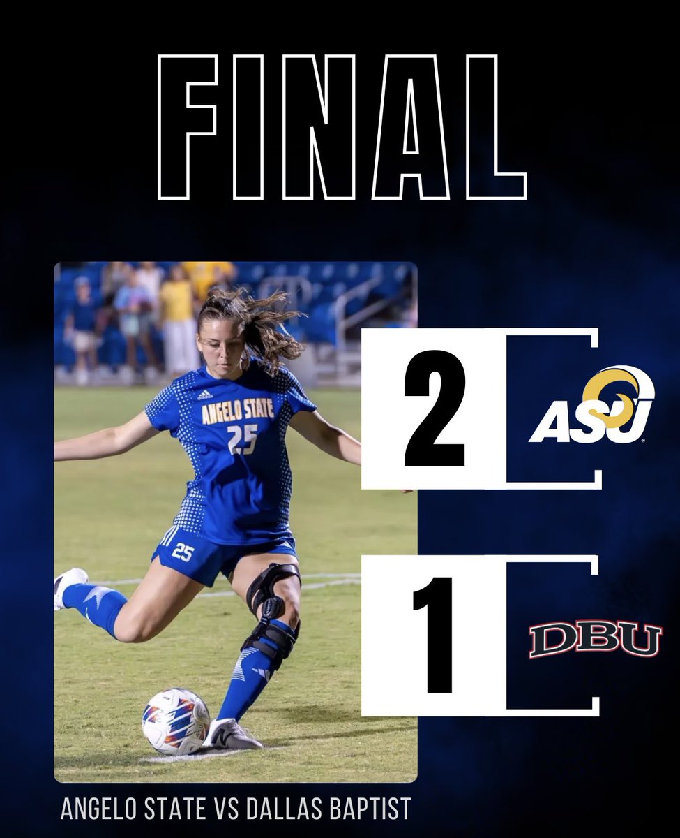 With a goal from @abbyjames14 in the second overtime period, WE BEAT DBU FOR THE LSC CONFERENCE CHAMPIONSHIP TITLE! 🏆🐏 #RamEm
