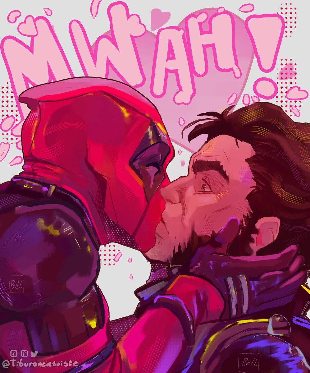 I did a redraw of a cute panel of these mf.

:

:

:
  #poolverine #deadclaws #wolverine #DeadpoolAndWolverine #deadpool #fanart #poolverinefanart