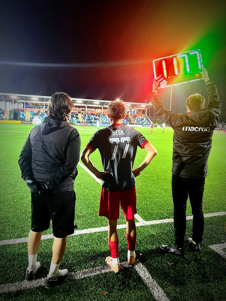 Luca15Beck's tweet photo. Over the Moon to make my debut for @BalaTownFC at only 16 years old, in the @CymruLeagues league cup against @tnsfc 

The hard work continues https://t.co/HablcLesZy
