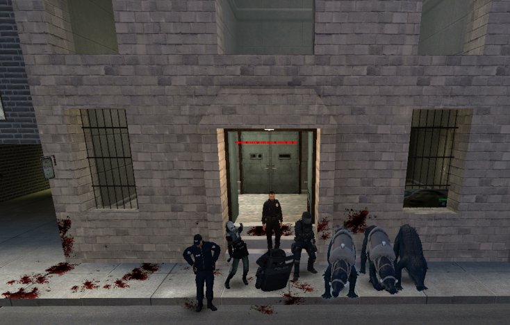 AfterDaysOFF's tweet image. En AfterDays hasta los cocodrilos son policias