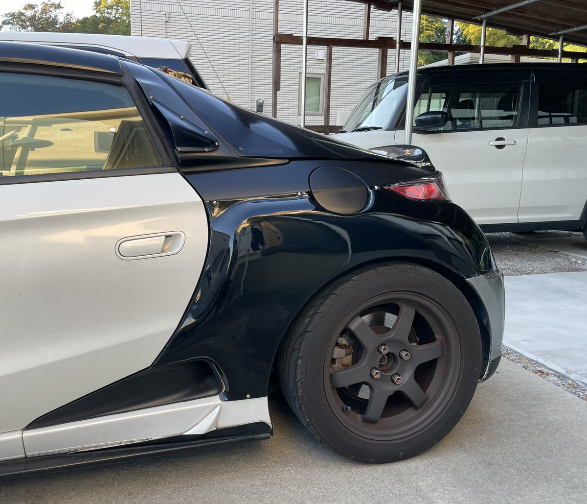 S660_POOL_TOOL's tweet photo. #honda #S660  #リアフェンダー 完成&amp;取り付け https://t.co/vVcHUYtwxO