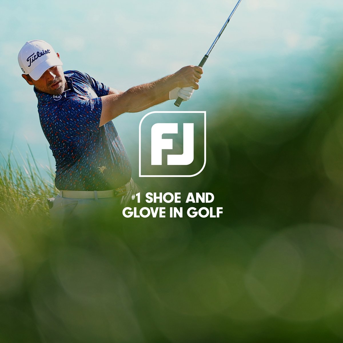 FootJoy's tweet photo. Hard work pays off. 

Rafael Campos is a winner on the PGA TOUR for the first time in his career, emerging victorious at the Butterfield Bermuda Championship.

Rafael relies on the supercharged performance of #FJPremiereSeries and the pure feel of #PureTouch. 

Congratulations, Rafael!

#FeelTheJoy