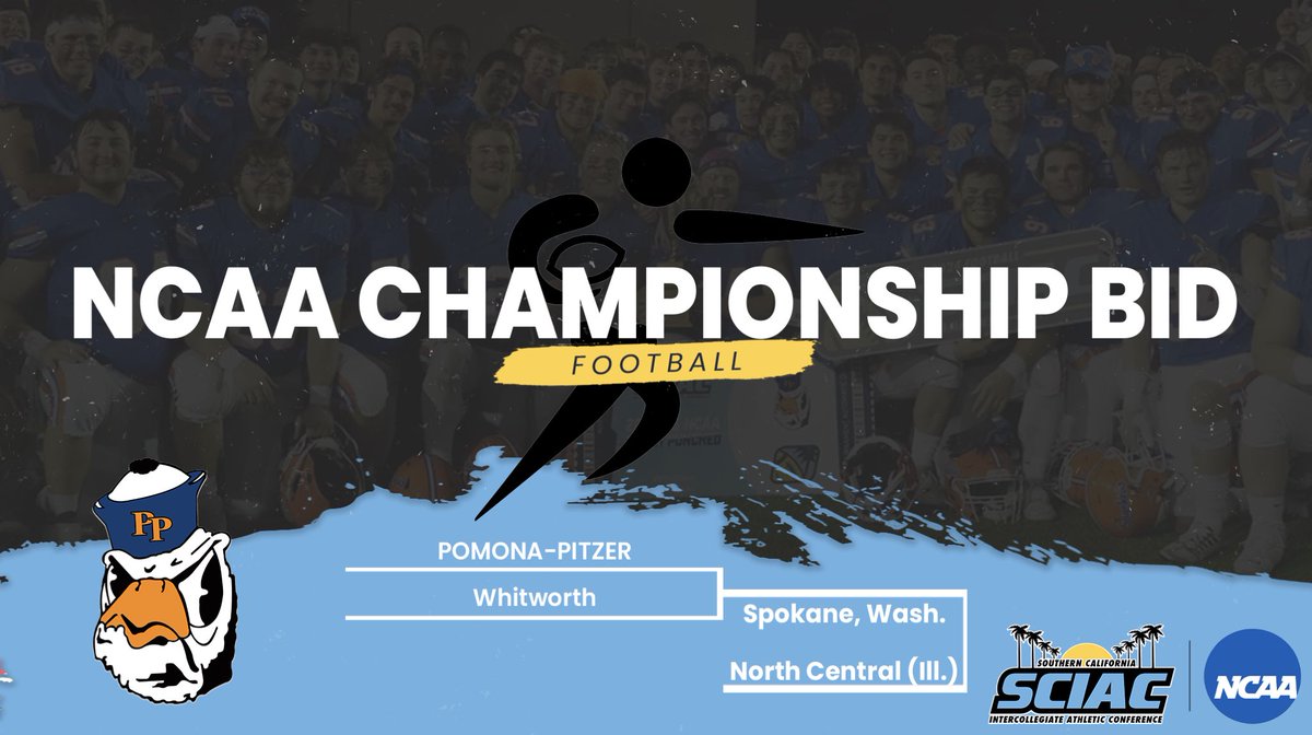 theSCIAC (@thesciac) on Twitter photo The Pomona-Pitzer <a href="/Sagehens/">Sagehens</a> <a href="/HensFootball/">Pomona-Pitzer Football</a> are dancing! đșđŒ #theSCIAC champions will head to Spokane, Wash. to face Whitworth in the @ncaadiii first round #SoCalSoGood #SCIACtion #d3fb <a href="/d3football/">D3football.com</a> The Pomona-Pitzer <a href="/Sagehens/">Sagehens</a> <a href="/HensFootball/">Pomona-Pitzer Football</a> are dancing! đșđŒ #theSCIAC champions will head to Spokane, Wash. to face Whitworth in the @ncaadiii first round #SoCalSoGood #SCIACtion #d3fb <a href="/d3football/">D3football.com</a>