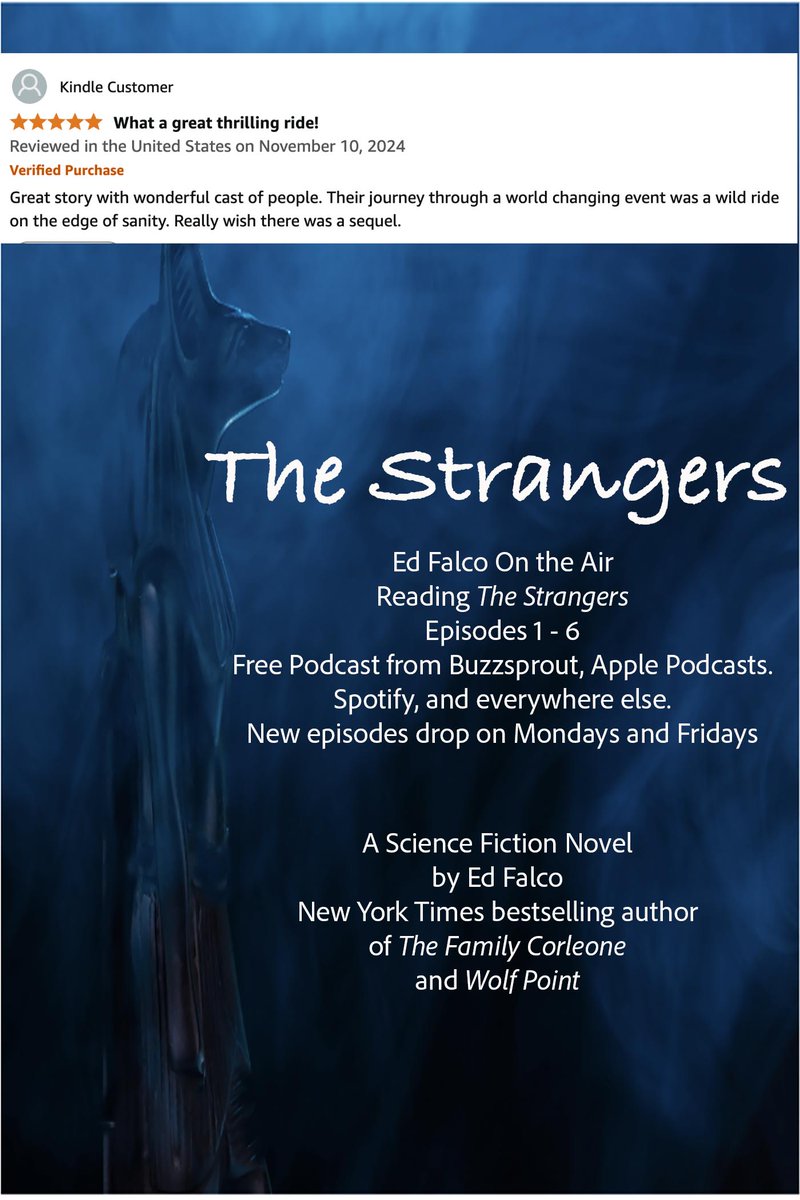 Episode 6 drops Monday. One of the wonderful things about the podcast is the international reach, with listeners so far in its first from U.S., U.K.,France, Germany, Netherlands, Canada, Russia, and Argentina. Thanks to everyone tuning in everywhere!