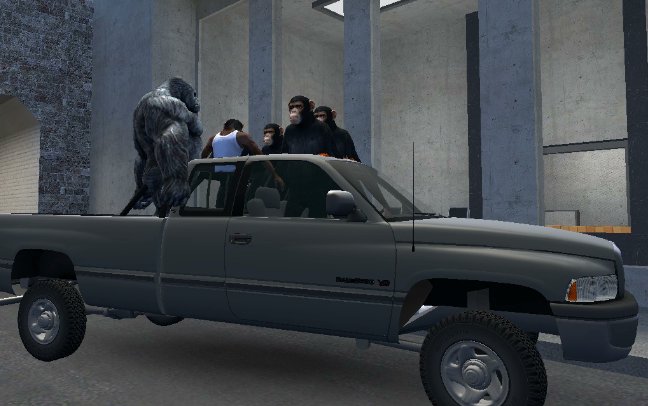 AfterDaysOFF's tweet image. En AfterCity hasta los monos forman peligrosas pandillas

#Garrysmod #DarkRP #Gmod