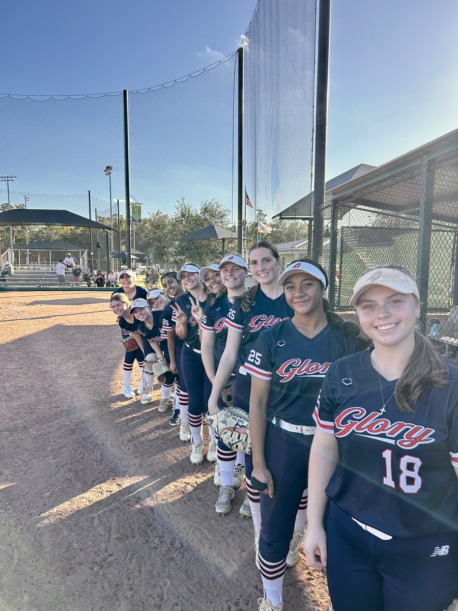 VA Glory National Buker 18U (@vaglorynational) on Twitter photo Concluded the fall undefeated at <a href="/TeamNJSoftball/">Team NJ Softball</a> Orlando! 6-0 against teams from CA, FL, GA, NJ, and RI. <a href="/LilyMarta2026/">Lily</a> leads the offense hitting .562 with 7 runs. <a href="/AHeers55/">AliviaHeers55</a> slugs .706 w 8 RBIs. <a href="/soph_senger2025/">Sophia Senger</a> leads the pitchers with a .163 BAA & gives up 1 ER in 13 innings. Concluded the fall undefeated at <a href="/TeamNJSoftball/">Team NJ Softball</a> Orlando! 6-0 against teams from CA, FL, GA, NJ, and RI. <a href="/LilyMarta2026/">Lily</a> leads the offense hitting .562 with 7 runs. <a href="/AHeers55/">AliviaHeers55</a> slugs .706 w 8 RBIs. <a href="/soph_senger2025/">Sophia Senger</a> leads the pitchers with a .163 BAA & gives up 1 ER in 13 innings.
