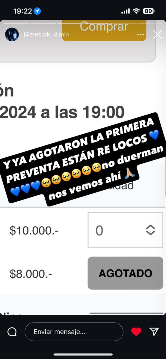 J4MES acaba de anunciar su segunda fecha en Niceto lado B para el Jueves 5 de diciembre de la cual ya agotó la primera preventa así que no duerman y no vemos ahí 🥷🏿💙❤️‍🩹🌃🔜 <a href="/unocincoytres/">J4MES</a> <a href="/TomasColetto/">Tomas Coletto</a> 

passline.com/eventos/j4mes-…