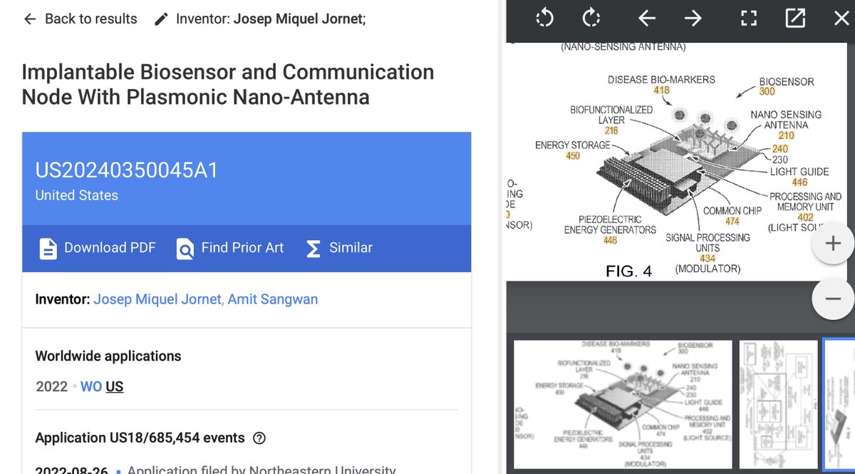 CorinneNokel's tweet image. Joint Communication and Intra-Body Bio-Sensing With Plasmonic Nano-Systems  

Nano-Sensing Nodes in the Interstitium

Internet of Nano-Bio Things 

Josep Jornet
patents.google.com/patent/US20240…

par.nsf.gov/servlets/purl/…