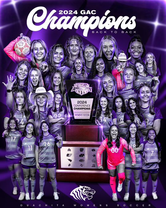 YOUR BACK TO BACK 2024 GAC CHAMPIONS

#BringYourRoar🐅