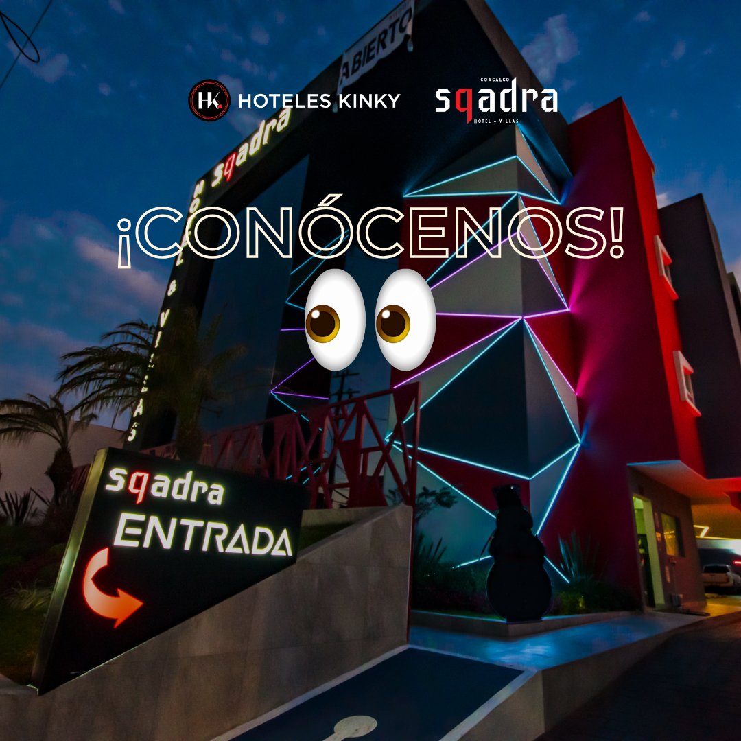 🏩 Love Hotel Sqadra
📍Colonia San Francisco, Coacalco, Edo de Méx
💰 Precios desde $395
💦 Alberca, Jacuzzi, Columpio y mucho más
¿Ya te animaste a conocerlo? Más información aquí 👉🏼 i.mtrbio.com/fewgglpckj