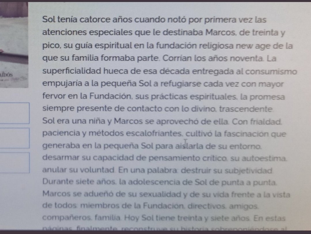 El libro que tiene en el escritorio es literalmente una historia de romance de una nena de 14 con un tipo de 30.

Hay que meter preso a Kicillof.