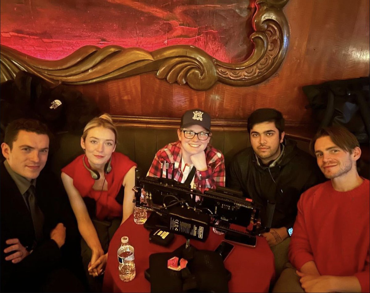 Nate Mann with The Up and Comer co-stars, Sarah Bolger, Neel Soni, and Andrew Burnap.

via _neelsoni on Instagram 

instagram.com/p/DCTupPtoENi/…