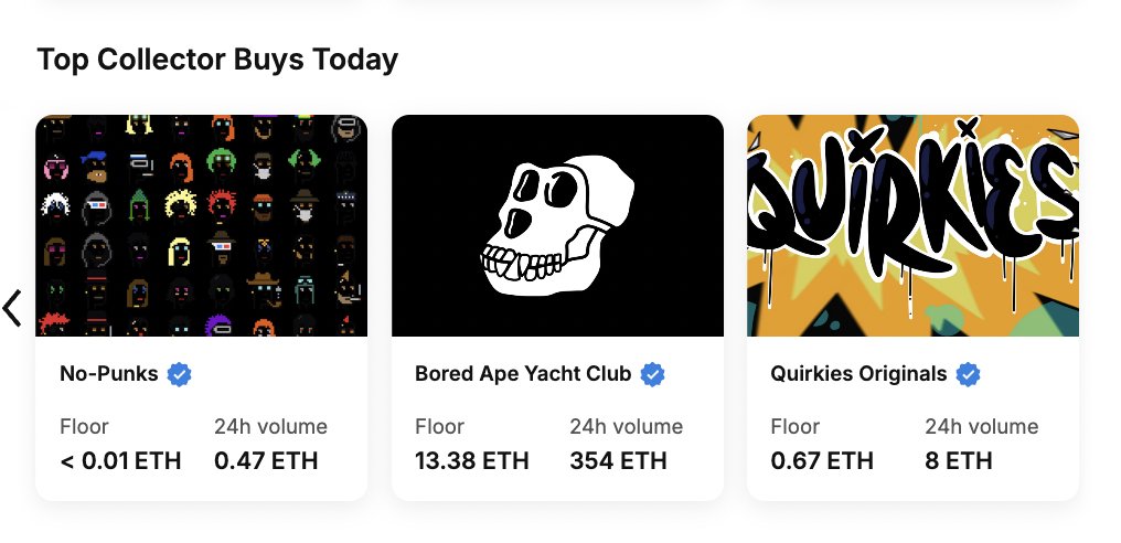 Top Collector Buys Today <a href="/quirkiesnft/">Quirkies</a> 

<a href="/opensea/">OpenSea</a> 🔥💯