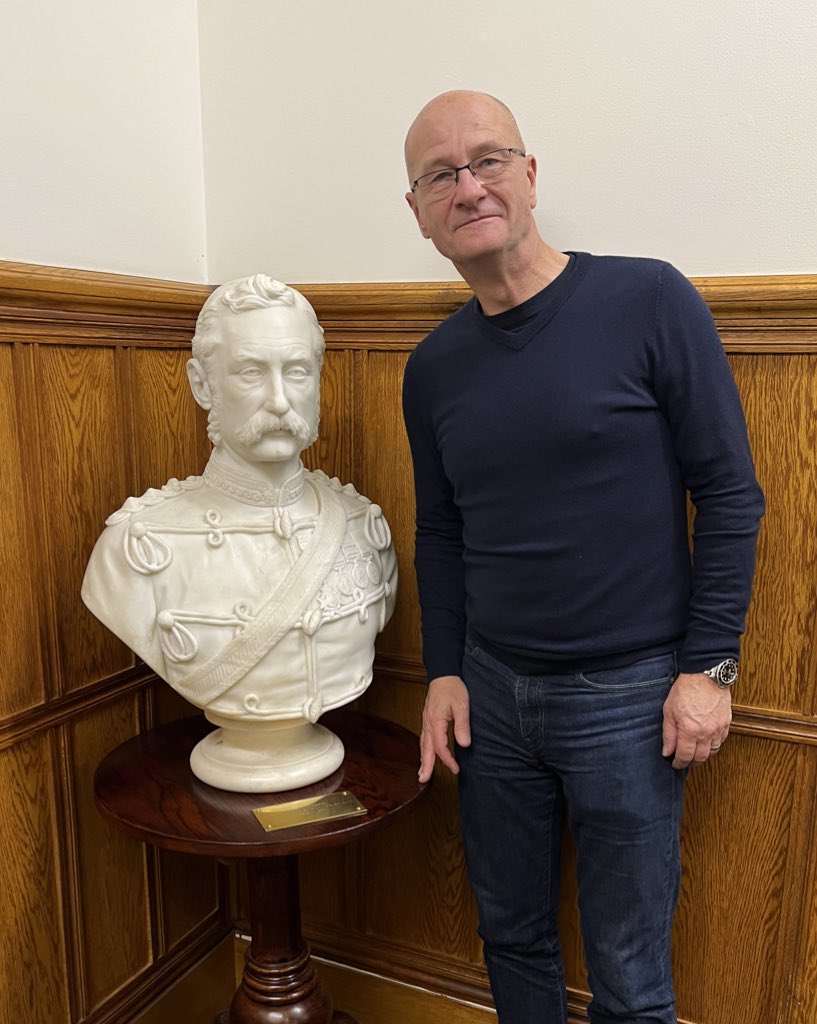 In esteemed company with Field Marshal Burgoyne who was the first Honorary Colonel of the 1st Lancashire Engineer Volunteer Corps an ancestor of 75 Engineer Regiment.