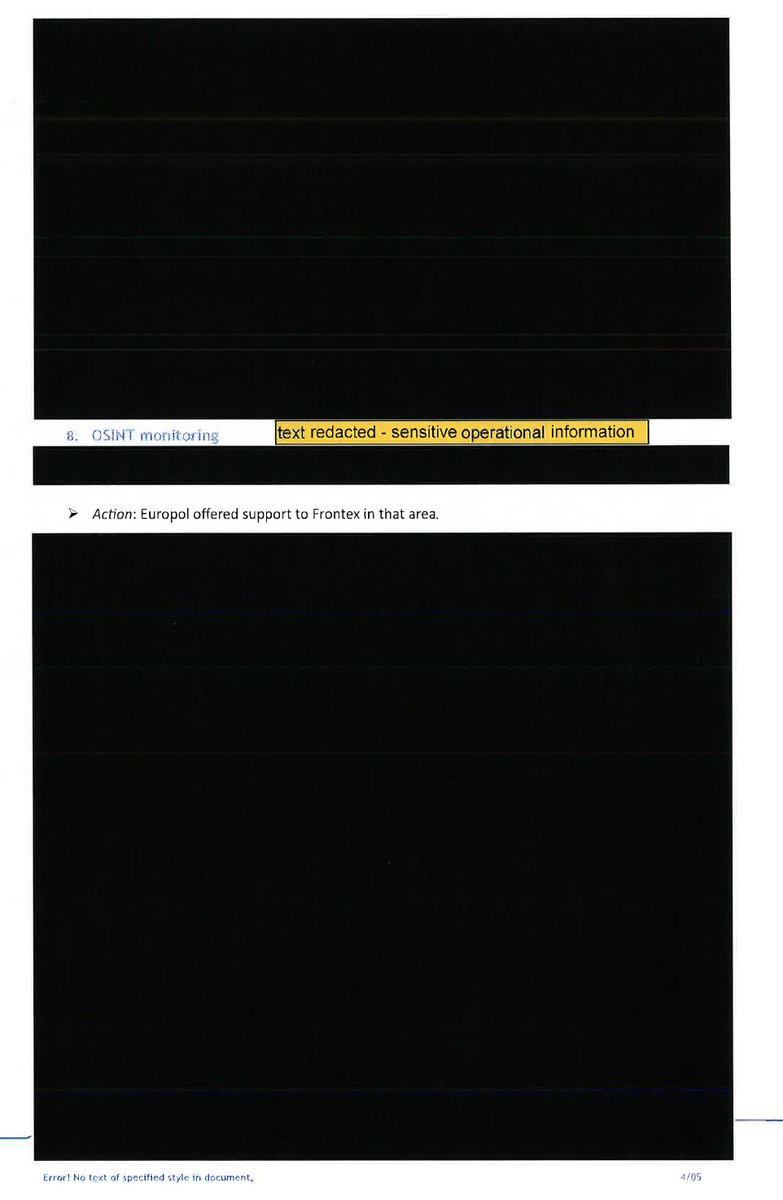 Frontex might have a transparency problem.